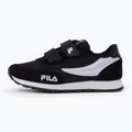 FILA Orbit Revolution Velcro children's shoes black 8