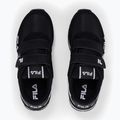 FILA Orbit Revolution Velcro children's shoes black 10