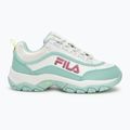 FILA Strada Logo white/harbor gray women's shoes 2