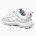 Women's FILA Strada Logo white/orchid hush shoes 3