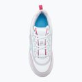 Women's FILA Strada Logo white/orchid hush shoes 5