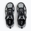Children's shoes FILA Madrun Velcro black/posy green 5