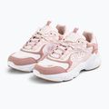 FILA Collene Logo shoes in pale mauve/white 9