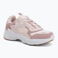 FILA Collene Logo shoes in pale mauve/white