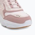 FILA Collene Logo shoes in pale mauve/white 7