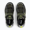 Children's shoes FILA Madrun Velcro olive night 5