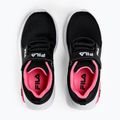 Children's shoes FILA Madrun Velcro black/sangria sunset 4