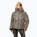 Women's ski jacket Nikkie Newport Leopard hummus