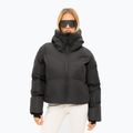 Women's ski jacket Nikkie Newport Melange black melange
