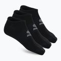 Men's socks SKECHERS Microfiber Non Terry No Show 3 pairs black/white