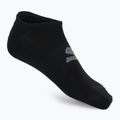 Men's socks SKECHERS Microfiber Non Terry No Show 3 pairs black/white 2