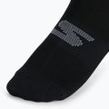 Men's socks SKECHERS Microfiber Non Terry No Show 3 pairs black/white 4
