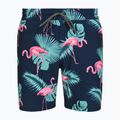 Men's swim shorts Hurley Flamingo Volley Swim Hort Navy