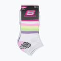 Children's socks SKECHERS Heel/Toe Terry Low Cut 6 pairs white/light pink 10