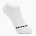 Children's socks SKECHERS Non Terry No Show 3 pairs white/grey 2