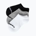 Children's socks SKECHERS Non Terry No Show 3 pairs white/grey 7