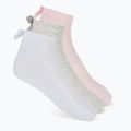 Children's socks SKECHERS Non Terry Anklet 3 pairs pink