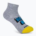 Children's socks SKECHERS Non Terry High Qtr Crew 6 pairs grey/grey 4