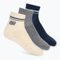 Children's socks SKECHERS Full Terry Low Crew 3 pairs white/blue