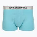 Men's boxers KARL LAGERFELD Elastic Trunk 3 pairs dark sea/black/blue 2