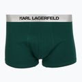 Men's boxers KARL LAGERFELD Elastic Trunk 3 pairs dark sea/black/blue 3