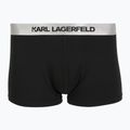 Men's boxers KARL LAGERFELD Elastic Trunk 3 pairs dark sea/black/blue 4