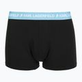 Men's boxers KARL LAGERFELD Logo Trunk Colorband 3 pairs dark sea/indigo/blue 2