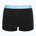 Men's boxers KARL LAGERFELD Logo Trunk Colorband 3 pairs dark sea/indigo/blue 3