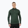 Men's sweatshirt Protest Rewill 1/4 Zip Active kale green