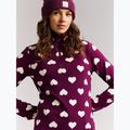 Women's fleece sweatshirt Protest PRTSwana 1/4 Zip Active current purple 5