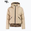 Women's snowboard jacket Protest PRTPreppydos Zipshift bamboobeige 7