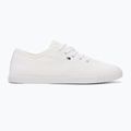 Tommy Hilfiger women's trainers Canvas Lace Up white 2