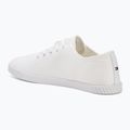 Tommy Hilfiger women's trainers Canvas Lace Up white 3