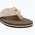 Men's Tommy Hilfiger Chambray Beach Sandal beige flip flops 7