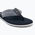 Men's Tommy Hilfiger Chambray Beach Sandal desert sky flip flops 7