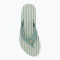 Tommy Hilfiger women's Stripes Beach Sandal flip flops charming green 5