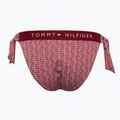 Tommy Hilfiger Cheeky Side Tie Bikini Bottom Print floral stripe regatta red 2