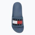 Tommy Jeans Pool Slide Ess DBX blue coast men's flip-flops 5