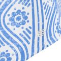 Tommy Hilfiger women's one-piece swimsuit Straight Neck Print floral stripe blue spell 4