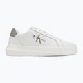 Calvin Klein men's shoes YM0YM00681 Chunky Cupsole Monologo Lth triple bright white/rock ridge 2