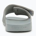 Calvin Klein men's slides HM0HM01437 Adj Pool Slide TPU granite road 6