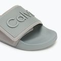 Calvin Klein men's slides HM0HM01437 Adj Pool Slide TPU granite road 7