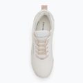 Calvin Klein women's shoes YW0YW01665 Eva Runner Sock Mix In Hitech bright white/creamy white/w pink 5