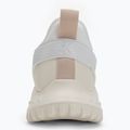 Calvin Klein women's shoes YW0YW01665 Eva Runner Sock Mix In Hitech bright white/creamy white/w pink 6