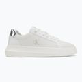 Calvin Klein women's shoes YW0YW01769 Chunky Cupsole Low Mg bright white/silver 2