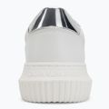 Calvin Klein women's shoes YW0YW01769 Chunky Cupsole Low Mg bright white/silver 6