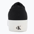 Calvin Klein women's trainers YW0YW01763 Vulc Flatform Low Cv MG black/bright white 6