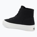 Calvin Klein women's trainers YW0YW01764 Vulc Flatform Mid Cv Mg black/bright white 3