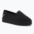 Women's shoes Calvin Klein Flatform Espadrille Mg/Hdw triple black