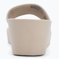 Calvin Klein women's flip flops YW0YW01725 Beach Wedge Slide Canvas eggshell 6